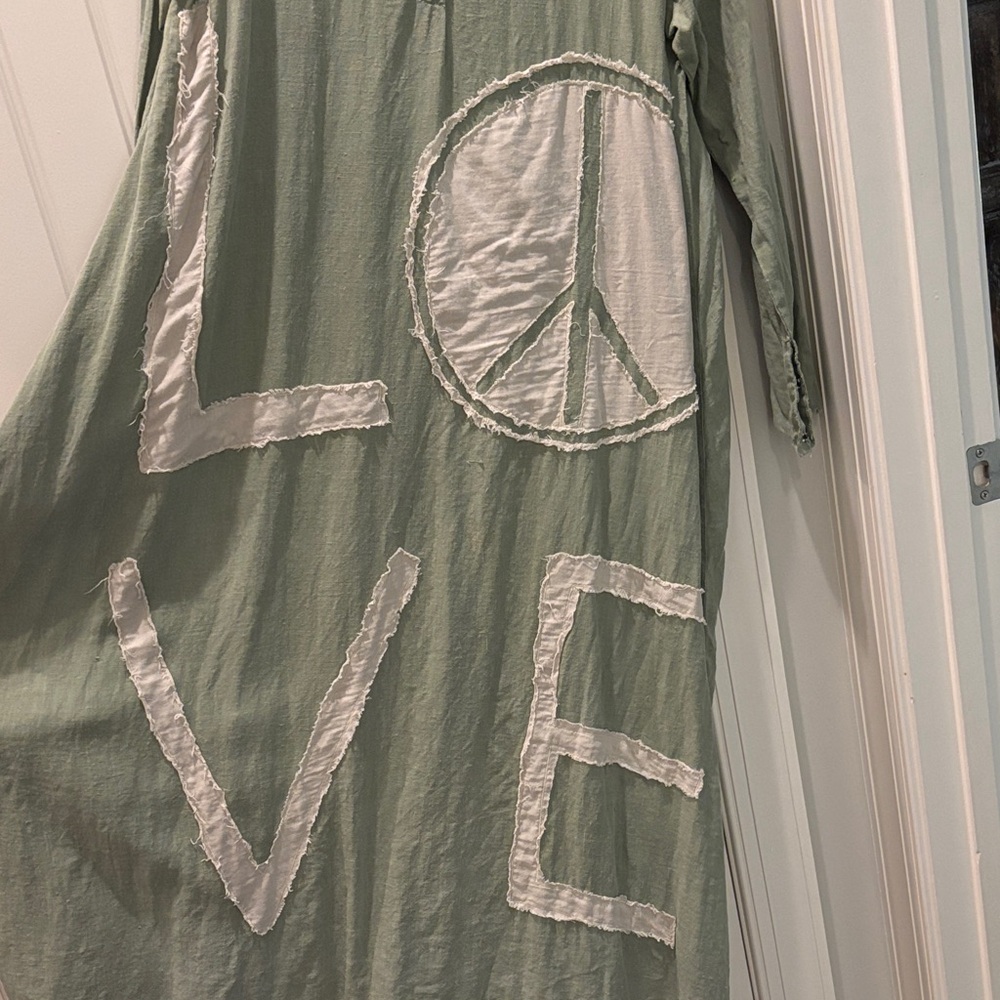Magnolia Pearl Sage Green Long Sleeve Dress - Picture 6 of 8